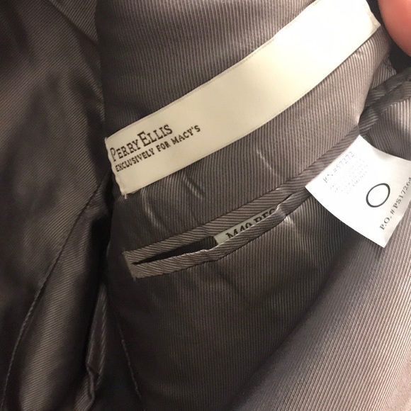 Perry Ellis Men’s Black Suit Jacket 40R NWT - Picture 6 of 6
